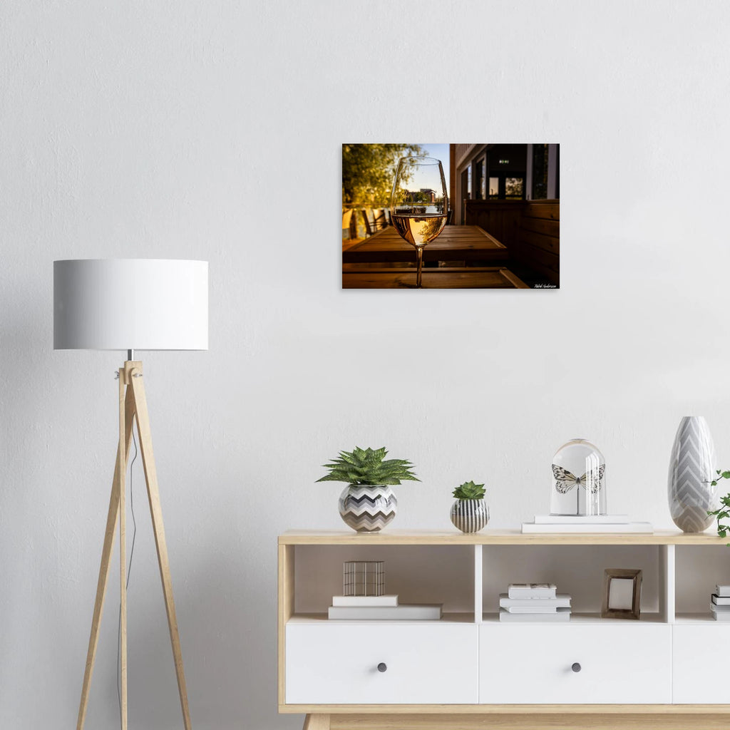 Liquid Sunshine aluminiumtryck 70x100 cm av Patrik Andersson